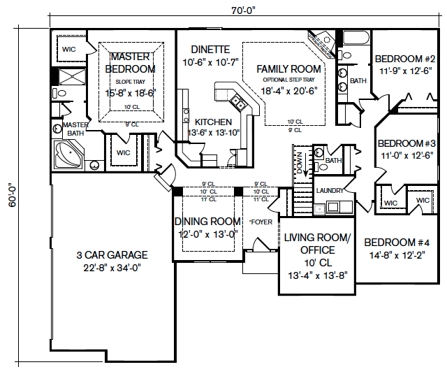 Park Ridge Panelized Floor Plan