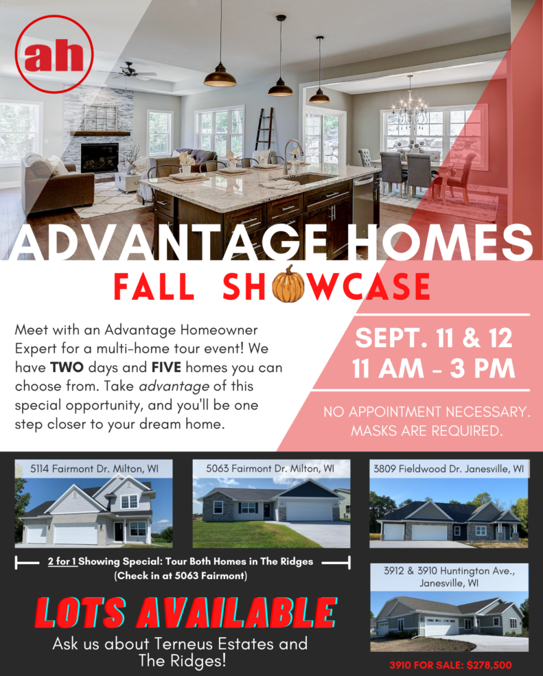 Advantage Homes Fall Showcase