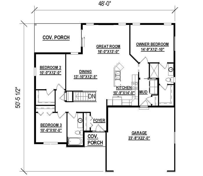 Bradenton Panelized Floor Plan
