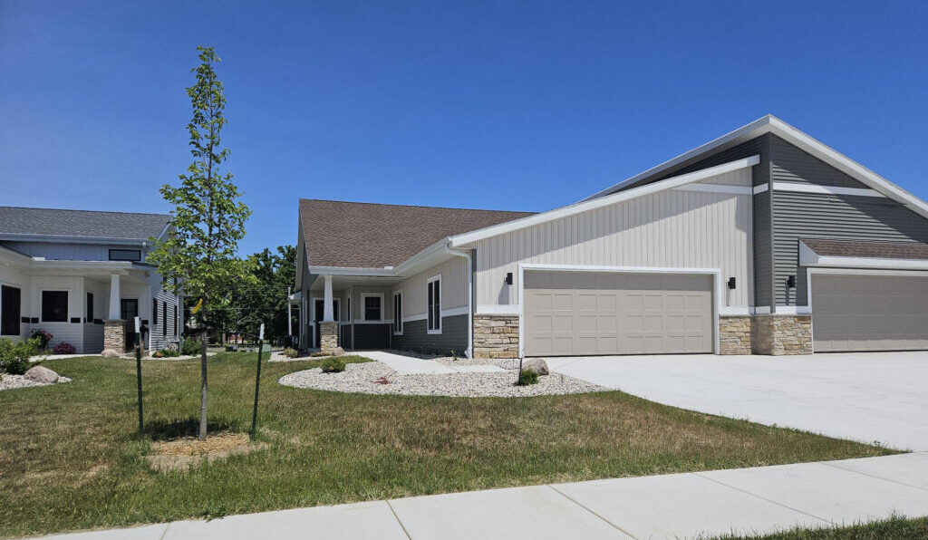 3717 Newcastle Dr front of home
